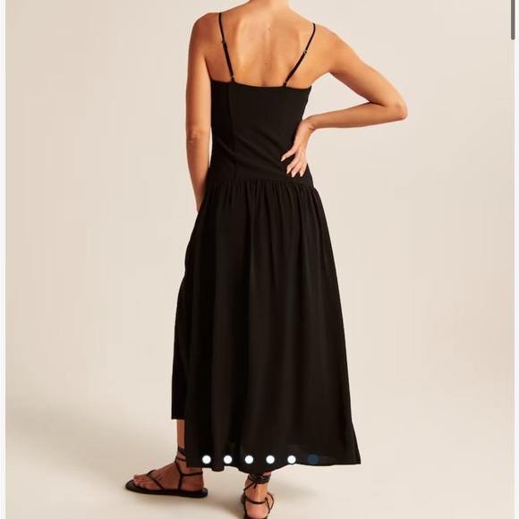 NWTS Abercrombie Drop Waist maxi dress - Picture 2 of 6
